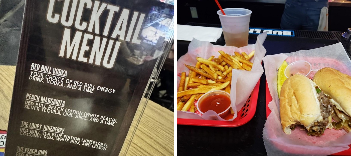 The Red Carpet Lounge Menu